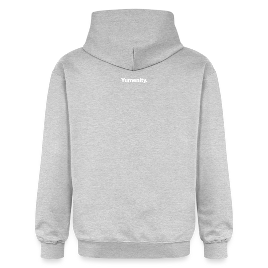 Yumenity Athletic Hoodie - Hellgrau meliert