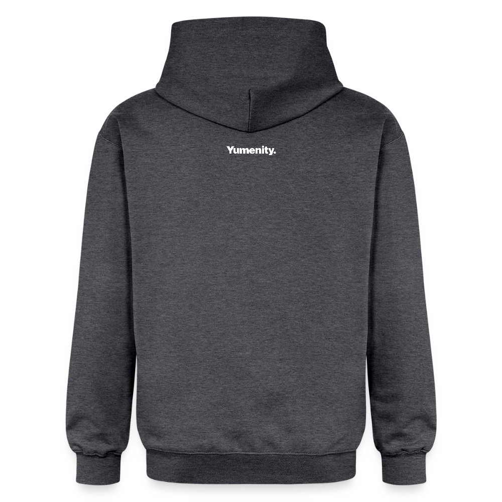 Yumenity Athletic Hoodie - Dunkelgrau meliert